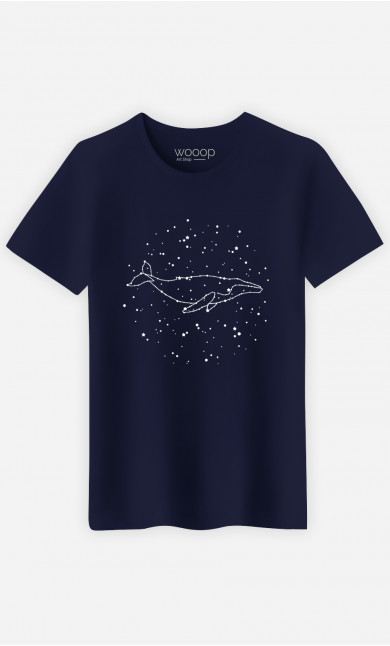 T-Shirt Homme Whale Constellation