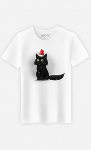 T-Shirt Homme Christmas Cat