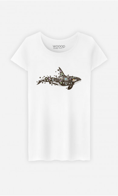 T-Shirt Femme Killer Whale