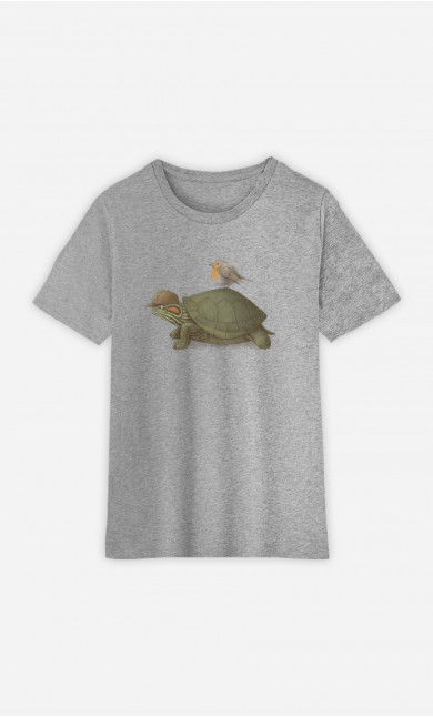 T-Shirt Enfant Turtle And Bird
