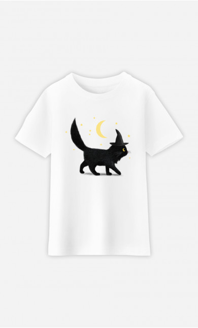 T-Shirt Enfant Halloween Cat