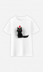 T-Shirt Enfant Christmas Cat