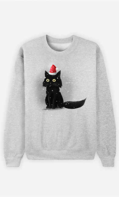 Sweat Homme Christmas Cat