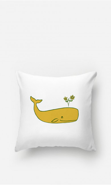 Coussin Peace Whale