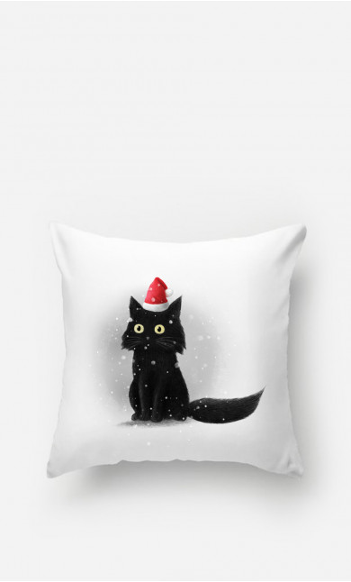 Coussin Christmas Cat