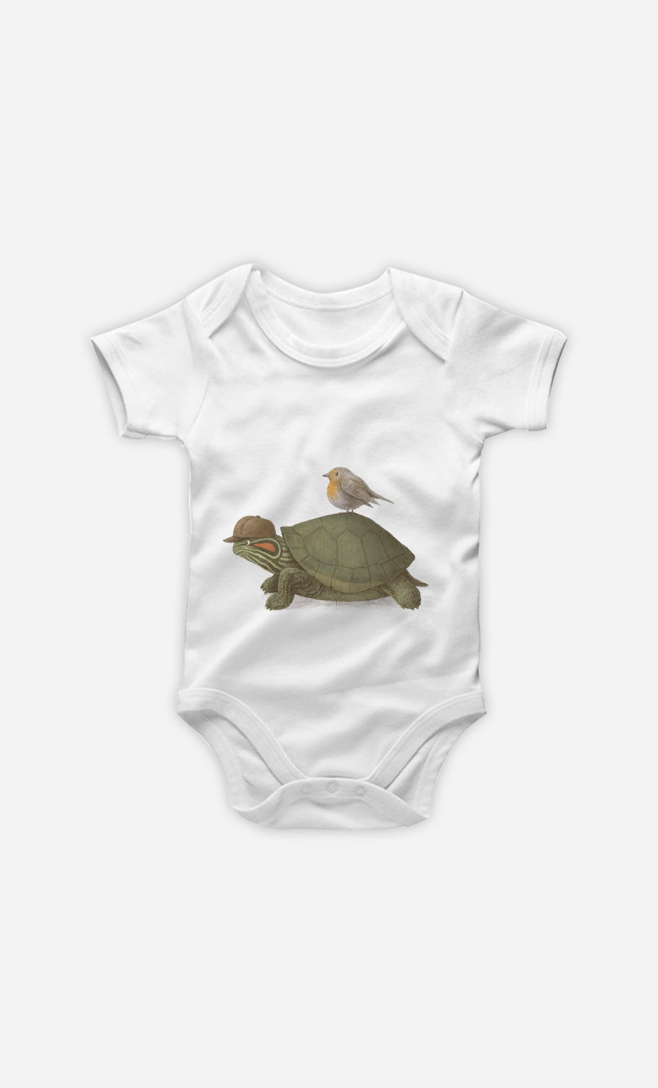 Body Bébé Turtle And Bird