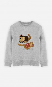 Sweat Enfant Chip And Dale