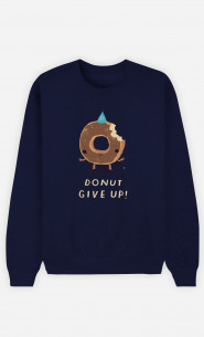 Sweat Femme Donut Give Up