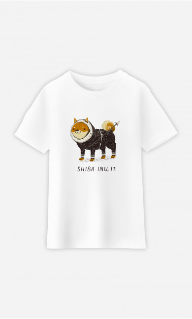 T-Shirt Enfant Shiba Inuit