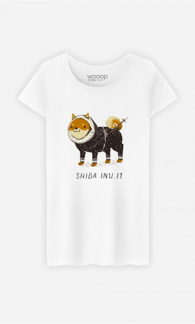 T-Shirt Femme Shiba Inuit
