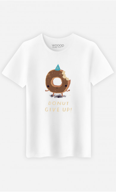 T-Shirt Homme Donut Give Up