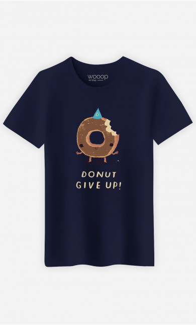 T-Shirt Homme Donut Give Up