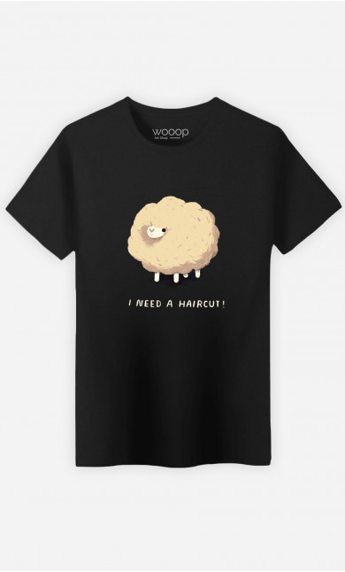 T-Shirt Homme Haircut Sheep