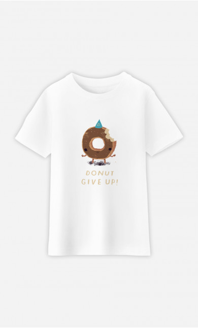 T-Shirt Enfant Donut Give Up