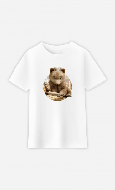 T-Shirt Enfant Chef Bear