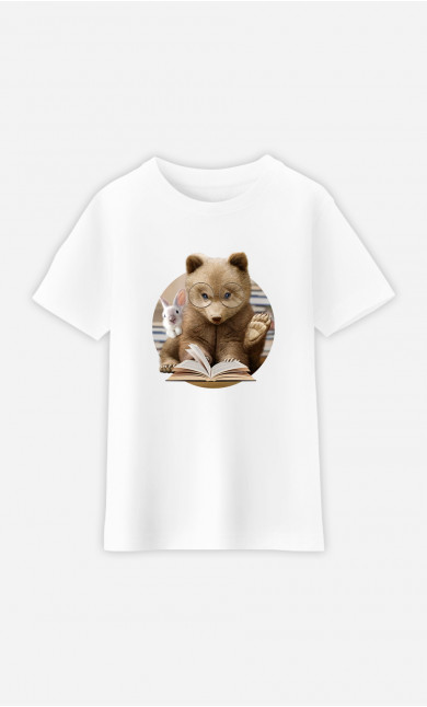 T-Shirt Enfant Reading Time