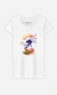 T-Shirt Femme Kanagawa Burger
