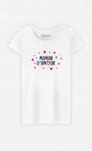 T-Shirt Femme Maman D'amour 