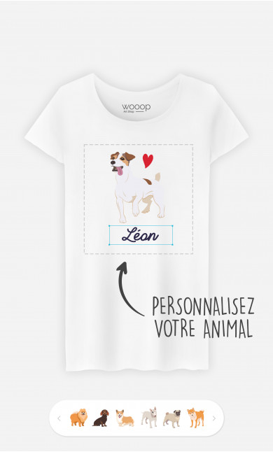 T-Shirt Femme Animal De Compagnie à personnaliser