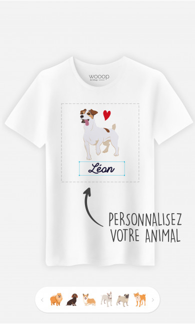 T-Shirt Homme Animal De Compagnie à personnaliser