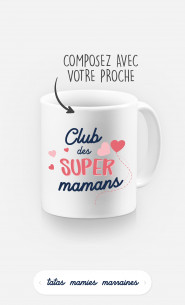 Mug Club Des Supers à personnaliser