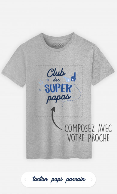 T-Shirt Homme Club Des Supers à personnaliser