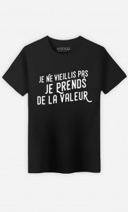 T-shirt Homme Je Prends De La Valeur