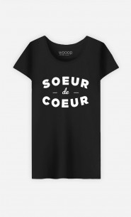 T-Shirt Femme Sœur De Cœur
