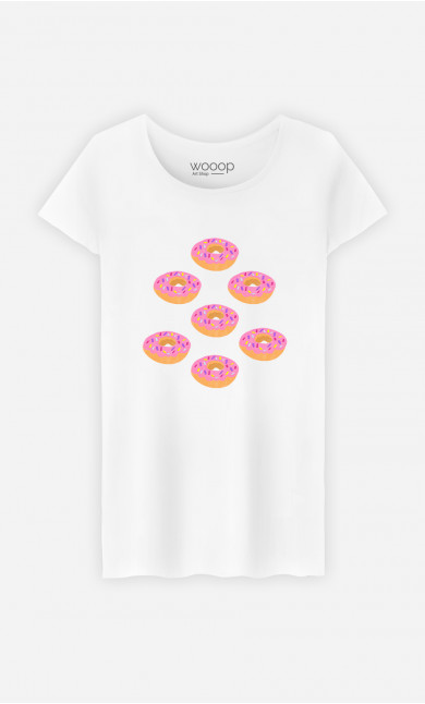 T-Shirt Femme Donuts