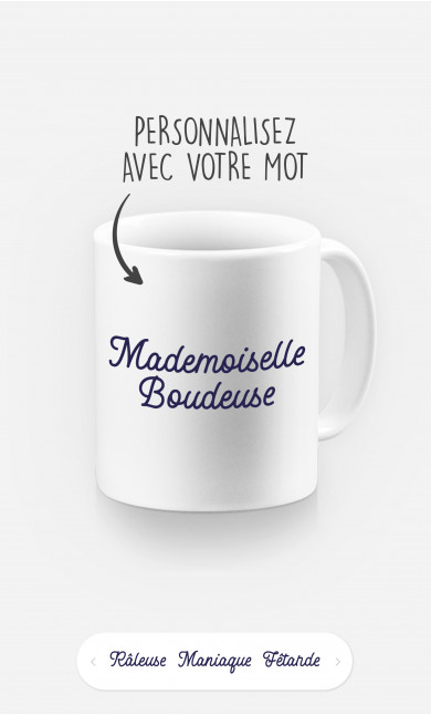 Mug Mademoiselle à personnaliser
