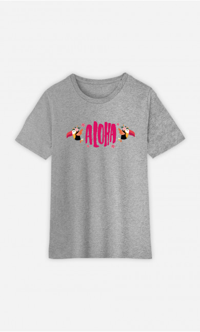 T-Shirt Enfant Aloha Pink