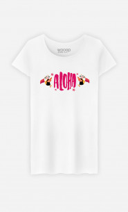 T-Shirt Femme Aloha Pink