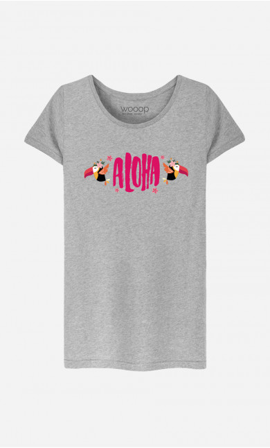 T-Shirt Femme Aloha Pink