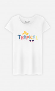 T-Shirt Femme Tropical