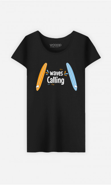 T-Shirt Femme Love Surfing