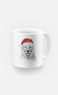 Mug Santa Lion