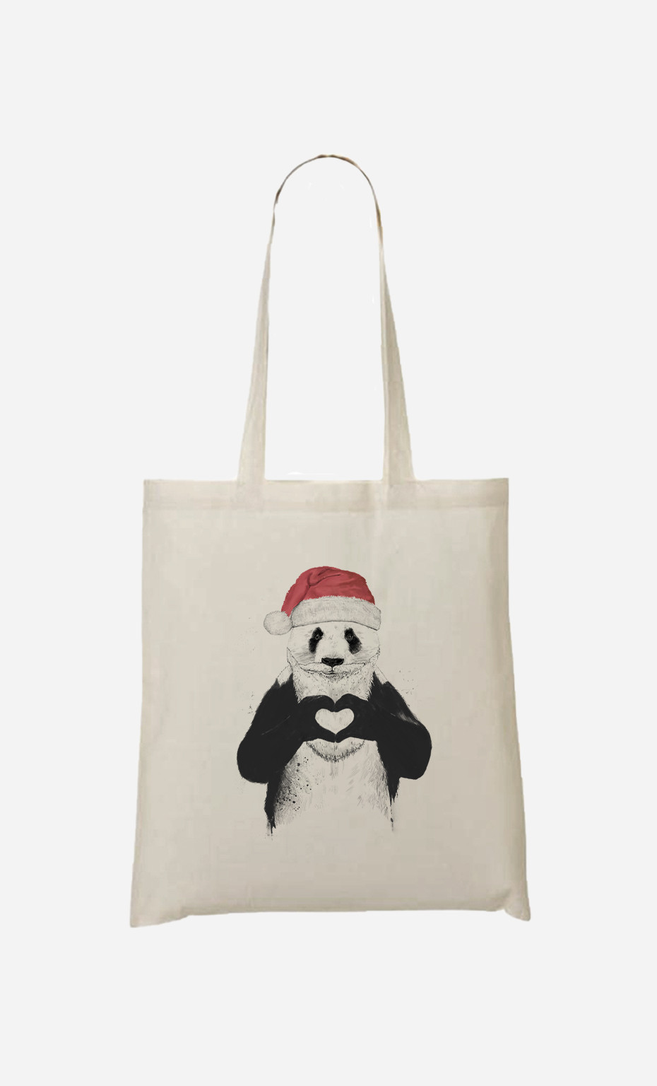 Tote Bag Santa Panda
