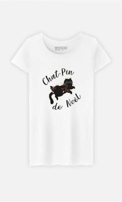 T-Shirt Femme Chapin De Noël