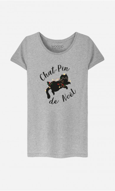 T-Shirt Femme Chapin De Noël