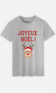 T-Shirt Homme Joyeux Noël Renne