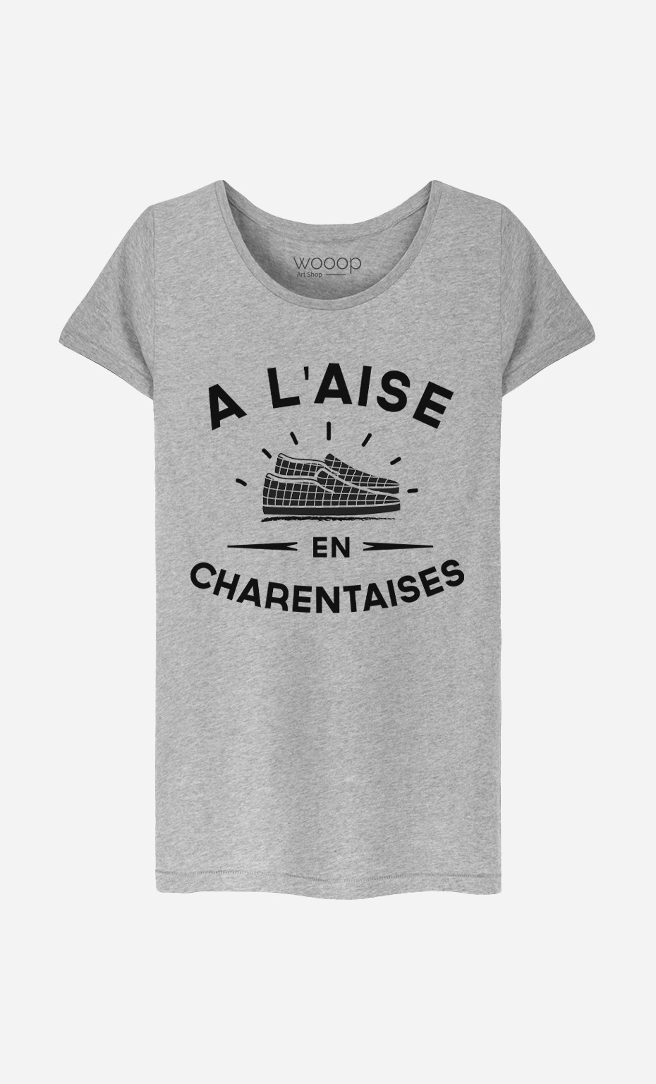 T-Shirt Femme A L'Aise en Charentaise