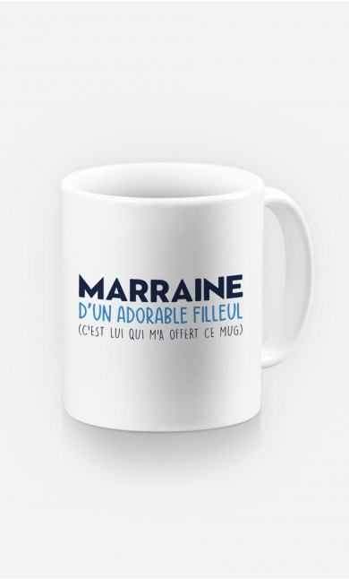 Mug Marraine D'un Adorable Filleul