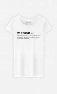 T-Shirt Femme Maman Définition 2
