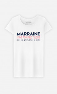 T-Shirt Femme Marraine D'une Adorable Filleule