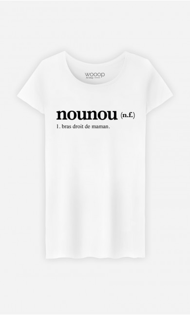 T-Shirt Femme Nounou Définition