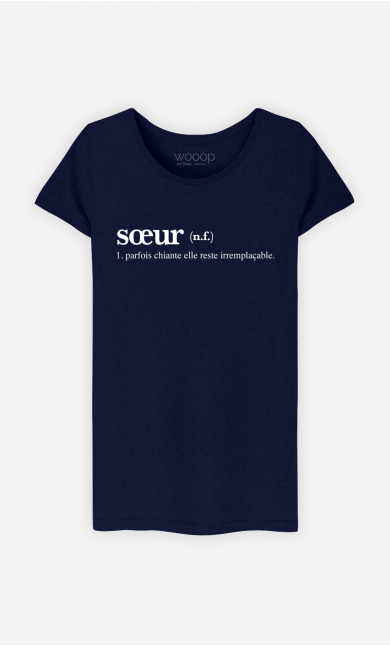 T-Shirt Femme Sœur Définition 2