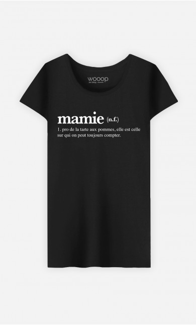 T-Shirt Femme Mamie Définition 2