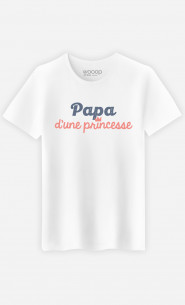 T-Shirt Homme Papa D'une Princesse