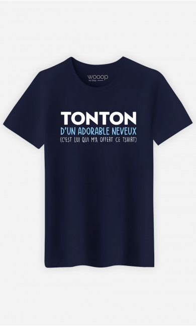 T-Shirt Homme Tonton D'un Adorable Neveux