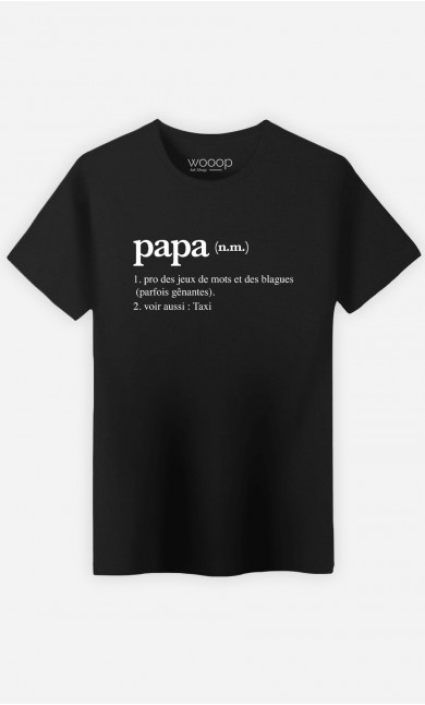 T-Shirt Homme Papa Définition 2